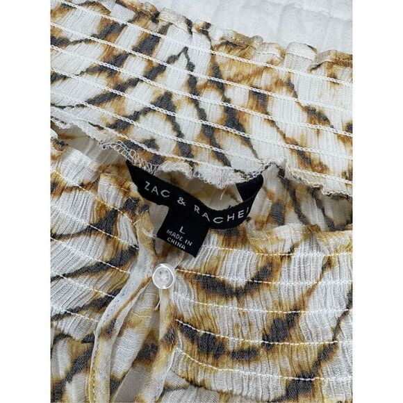 Zac & Rachel wide neck peasant blouse - Picture 7 of 8